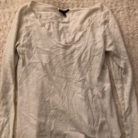 Urban outfitters long sleeved white blouse - Picture 2 of 3